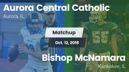 Matchup: Aurora Central Catho vs. Bishop McNamara  2018