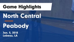 North Central  vs Peabody  Game Highlights - Jan. 5, 2018