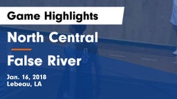 North Central  vs False River Game Highlights - Jan. 16, 2018