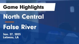 North Central  vs False River Game Highlights - Jan. 27, 2023