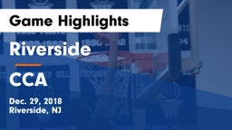 Riverside  vs CCA Game Highlights - Dec. 29, 2018