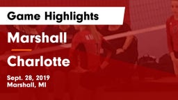 Marshall  vs Charlotte  Game Highlights - Sept. 28, 2019