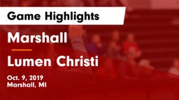 Marshall  vs Lumen Christi  Game Highlights - Oct. 9, 2019