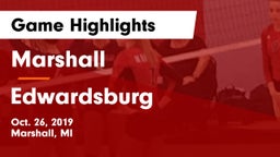 Marshall  vs Edwardsburg Game Highlights - Oct. 26, 2019