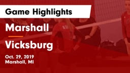 Marshall  vs Vicksburg  Game Highlights - Oct. 29, 2019
