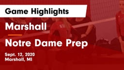 Marshall  vs Notre Dame Prep Game Highlights - Sept. 12, 2020
