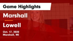 Marshall  vs Lowell Game Highlights - Oct. 17, 2020