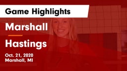 Marshall  vs Hastings Game Highlights - Oct. 21, 2020