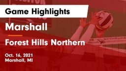 Marshall  vs Forest Hills Northern Game Highlights - Oct. 16, 2021