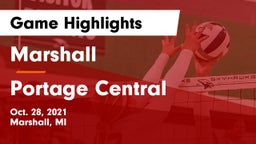 Marshall  vs Portage Central  Game Highlights - Oct. 28, 2021