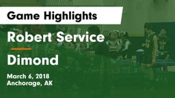 Robert Service  vs Dimond  Game Highlights - March 6, 2018