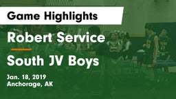 Robert Service  vs South JV Boys Game Highlights - Jan. 18, 2019