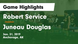Robert Service  vs Juneau Douglas Game Highlights - Jan. 31, 2019
