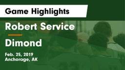 Robert Service  vs Dimond  Game Highlights - Feb. 25, 2019