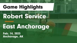 Robert Service  vs East Anchorage  Game Highlights - Feb. 14, 2023