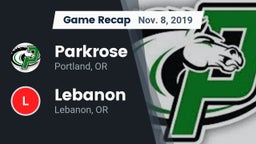 Recap: Parkrose  vs. Lebanon  2019