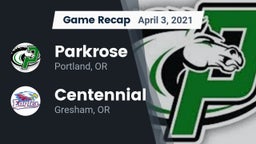 Recap: Parkrose  vs. Centennial  2021