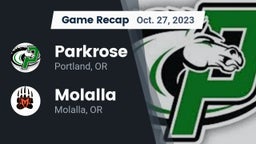Recap: Parkrose  vs. Molalla  2023