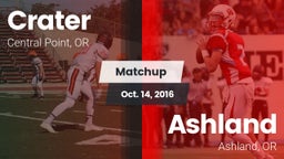 Matchup: Crater  vs. Ashland  2016