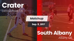 Matchup: Crater  vs. South Albany  2017