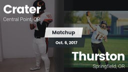 Matchup: Crater  vs. Thurston  2017