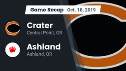 Recap: Crater  vs. Ashland  2019