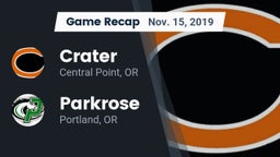 Recap: Crater  vs. Parkrose  2019