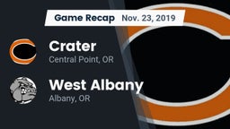 Recap: Crater  vs. West Albany  2019