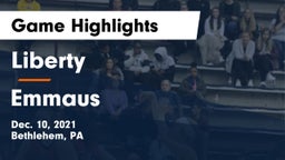 Liberty  vs Emmaus  Game Highlights - Dec. 10, 2021