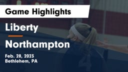 Liberty  vs Northampton  Game Highlights - Feb. 28, 2023