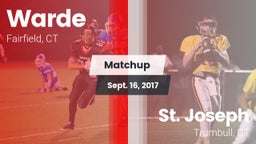 Matchup: Warde vs. St. Joseph  2017
