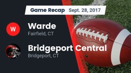 Recap: Warde  vs. Bridgeport Central  2017