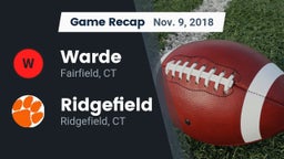 Recap: Warde  vs. Ridgefield  2018