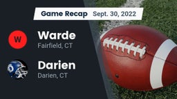 Recap: Warde  vs. Darien  2022
