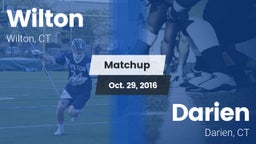 Matchup: Wilton  vs. Darien  2016