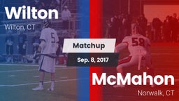 Matchup: Wilton  vs. McMahon  2017