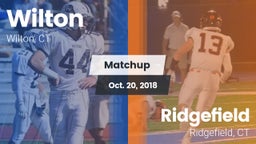 Matchup: Wilton  vs. Ridgefield  2018