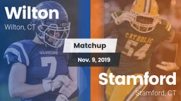 Matchup: Wilton  vs. Stamford  2019