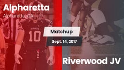 Matchup: Alpharetta High vs. Riverwood JV 2017
