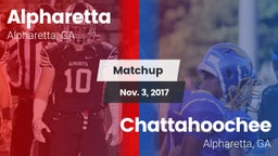 Matchup: Alpharetta High vs. Chattahoochee  2017
