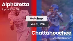 Matchup: Alpharetta High vs. Chattahoochee  2018
