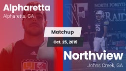 Matchup: Alpharetta High vs. Northview  2019