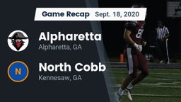 Recap: Alpharetta  vs. North Cobb  2020
