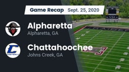 Recap: Alpharetta  vs. Chattahoochee  2020