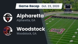 Recap: Alpharetta  vs. Woodstock  2020