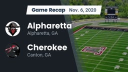 Recap: Alpharetta  vs. Cherokee  2020
