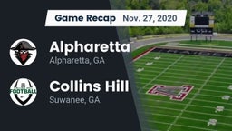 Recap: Alpharetta  vs. Collins Hill  2020