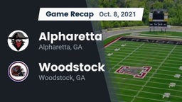Recap: Alpharetta  vs. Woodstock  2021