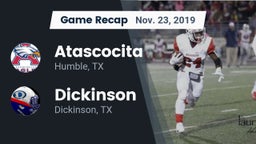Recap: Atascocita  vs. Dickinson  2019