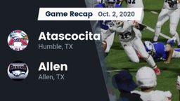 Recap: Atascocita  vs. Allen  2020